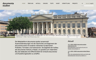 Galerie Bild 1 zu documenta-studien